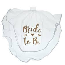LUXURY BRIDE TO BE PRINTED VEIL