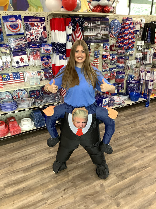INFLATABLE TRUMP ADULT STD COSTUME