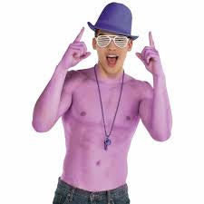 LIGHT PURPLE BODYSPRAY MAKEUP