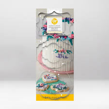 6 PC FONDANT PLAQUE CUTOUT