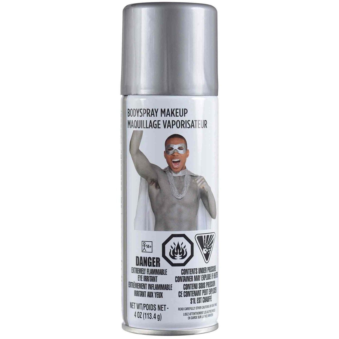 SILVER BODYSPRAY MAKEUP