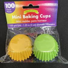 MINI CUPCAKE LINERS - RAINBOW