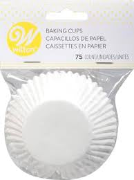 JUMBO WHITE BAKING CUPS