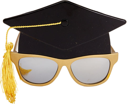 GRADUATION MORTARBOARD GLASSES
