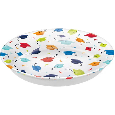 MULTICOLOR GRAD PLASTIC BOWL