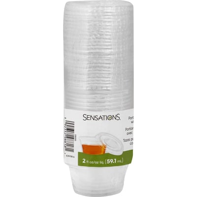 2OZ CLEAR PORTION CUPS