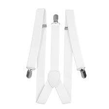 SUSPENDERS-WHITE