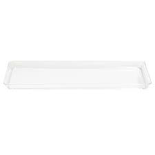 6x15.5 CLEAR SERVING TRAY