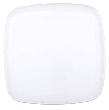 16" SQUARE TRAY WHITE