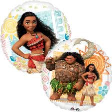 MOANA & MAUI 2SIDED 18" MYLAR