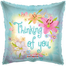 THINKING OF YOU FLOWERS 18" MYL