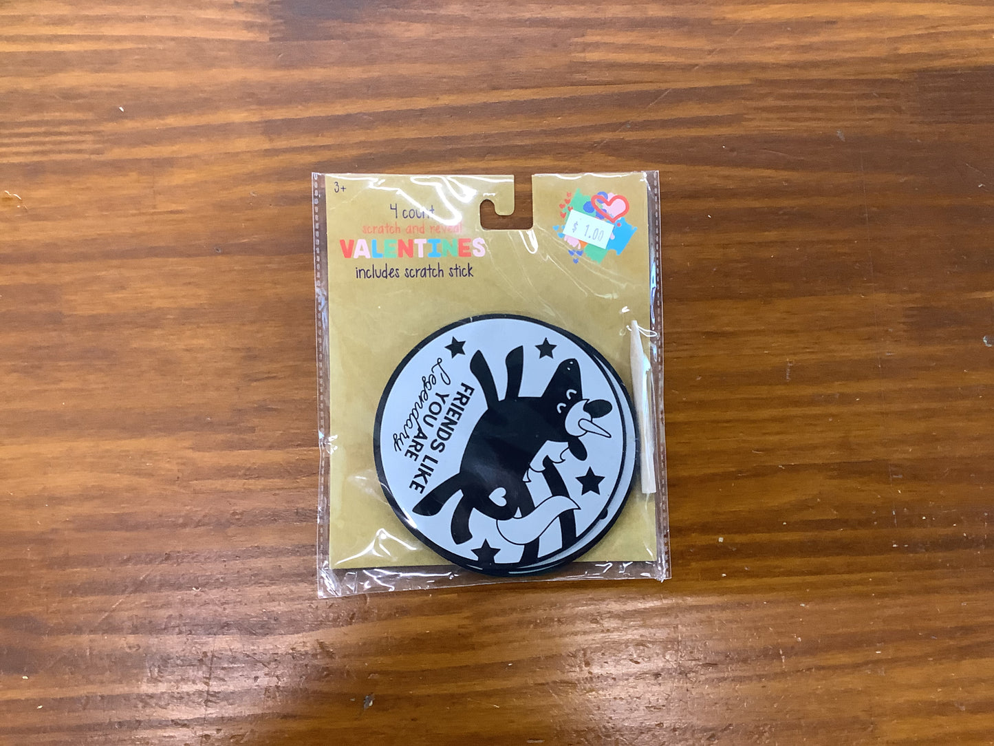 SCRATCH & REVEAL VALENTINE UNICORNS 4CT