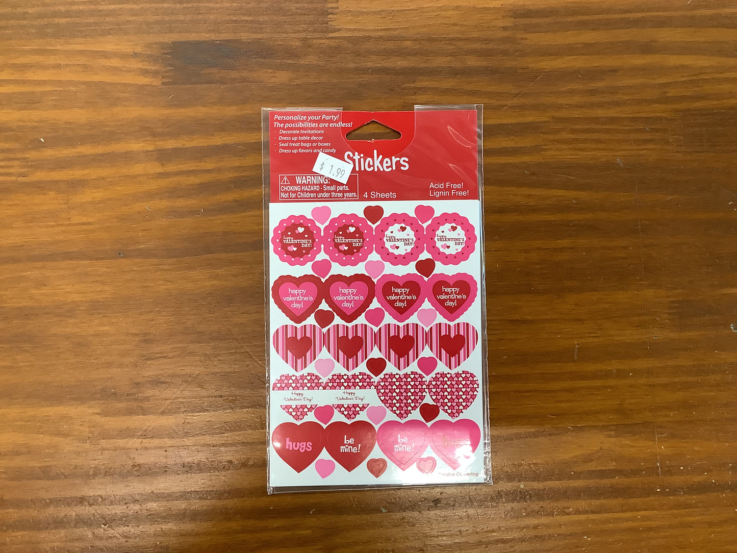 HVD VALUE STICKERS