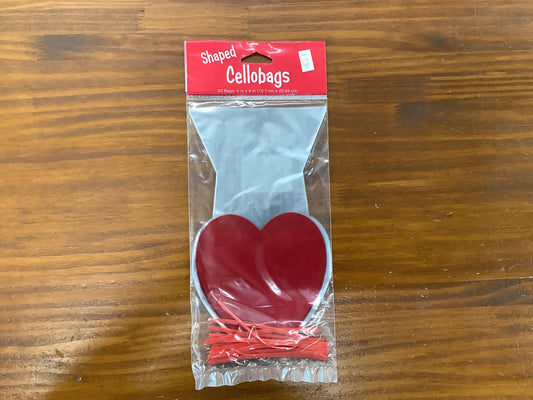 HEART SHAPED CELLO BAGS