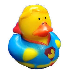 SUPERHERO RUBBER  DUCKS