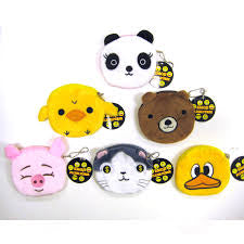 ASST ANIMAL COIN PURSES