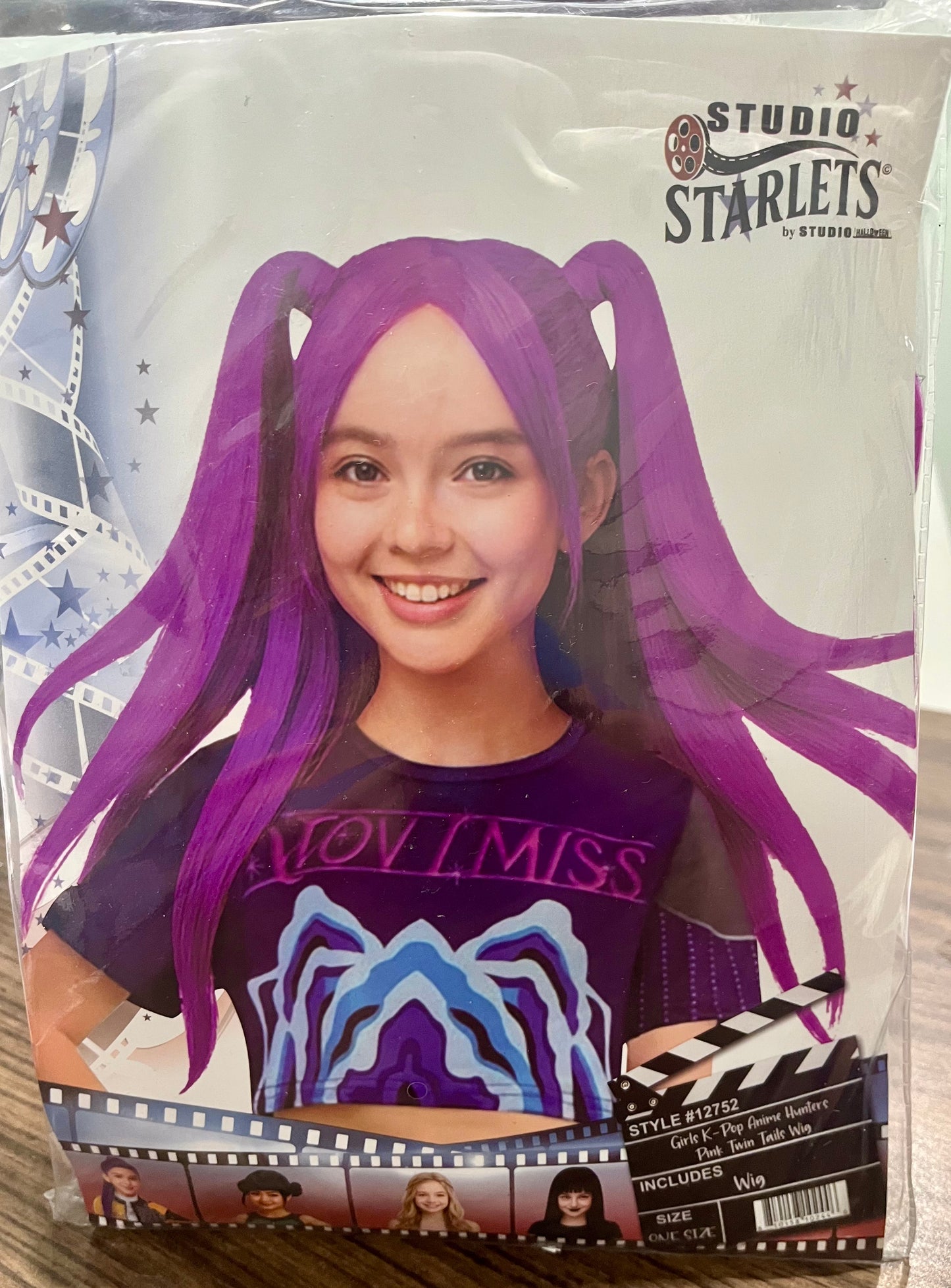 KPOP HUNTER TWIN TAILS WIG PINK