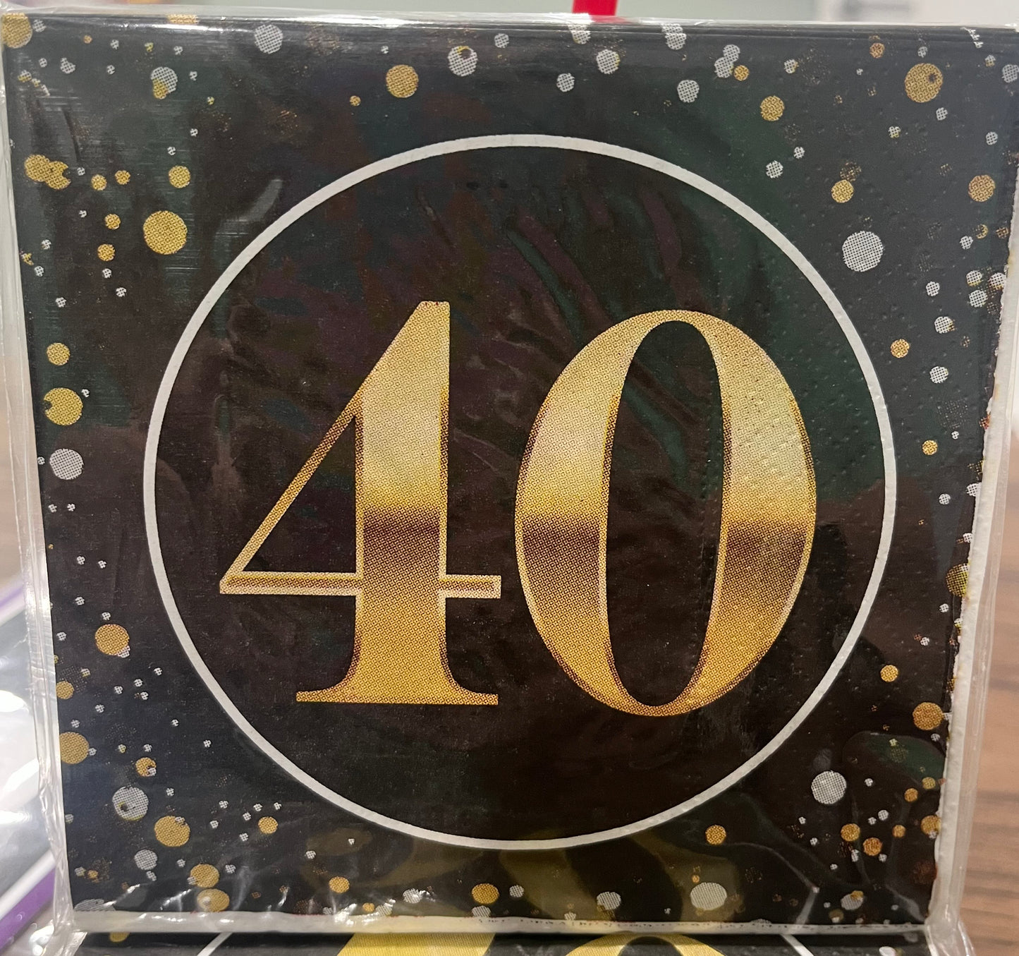 BEVERAGE NAPKINS "40"