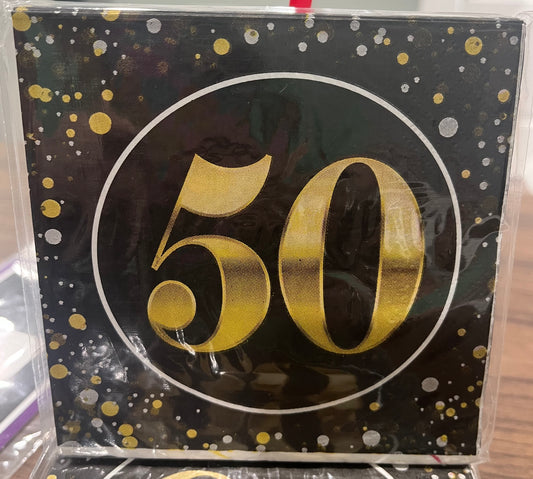BEVERAGE NAPKINS "50"