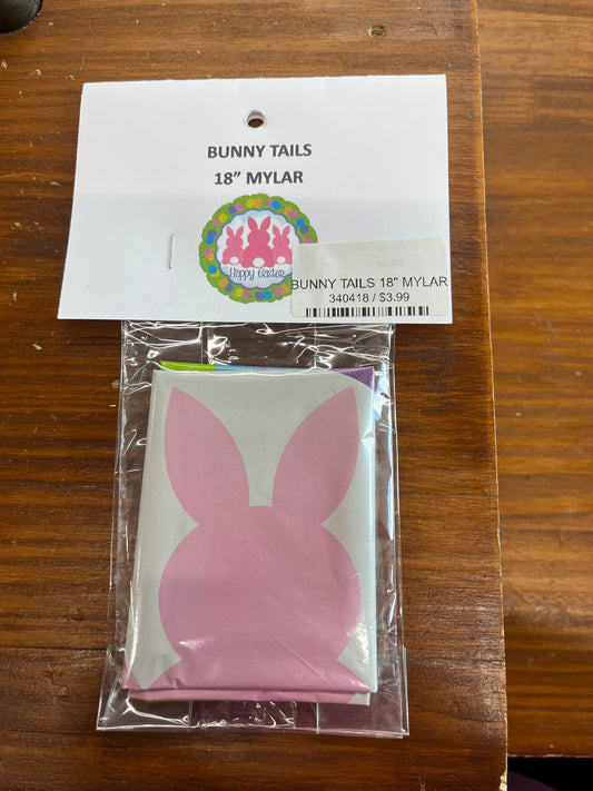 BUNNY TAILS 18" MYLAR
