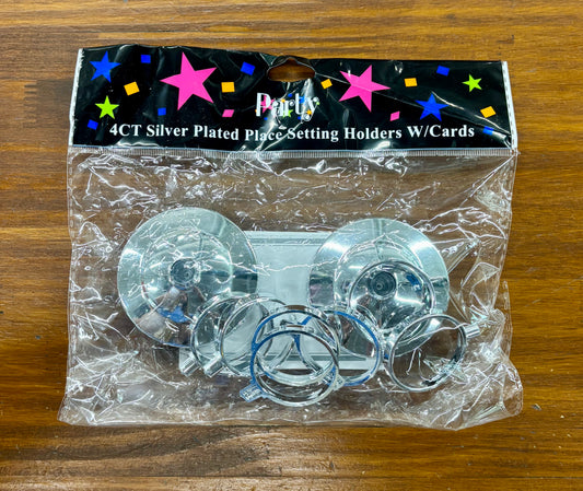PLACE SETTING HOLDERS W/ CARDS