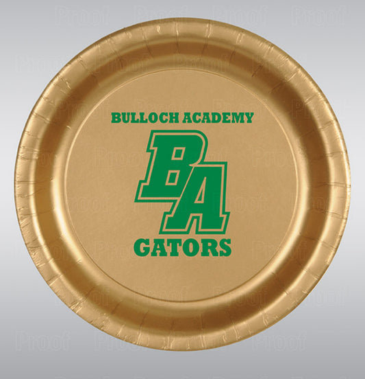 BA GATORS 9" PLATES
