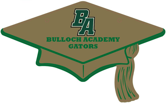 BA GRAD CAP STRING BANNER