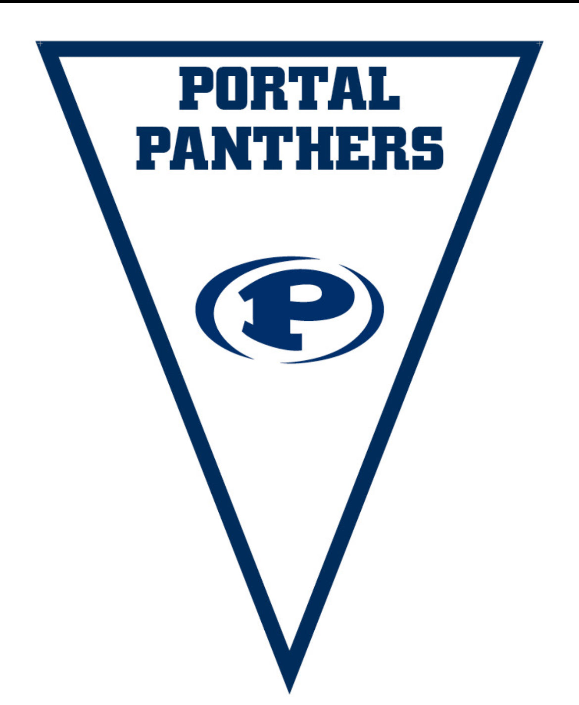 PORTAL PANTHERS PENNANT