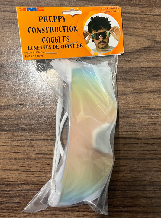 PREPPY CONSTUCTION GOGGLES