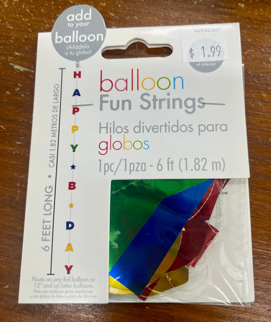 HAPPY BDAY PRIMARY FUN STRINGS