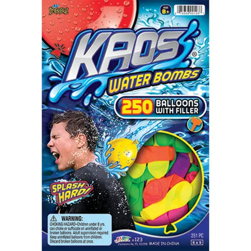 WATERBOMB 250 PACK W/ FILLER