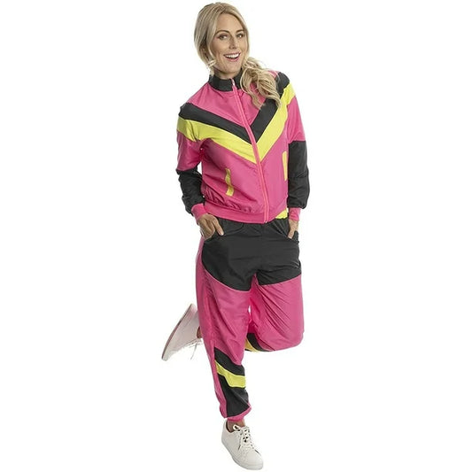 80S NEON SHELL SUIT WM XL COSTUME