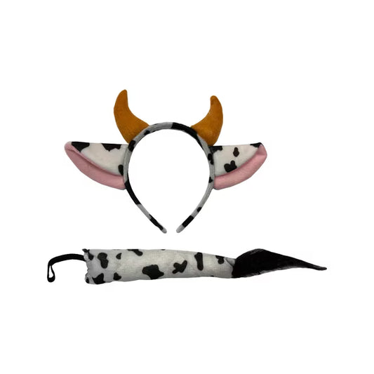 CLASSIC COW HEADBAND/TAIL KIT