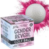 GIRL GENDER REVEAL GOLF BALL