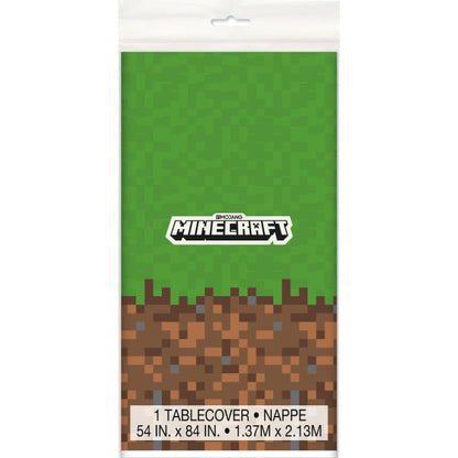 MINECRAFT PLASTIC TABLECOVER