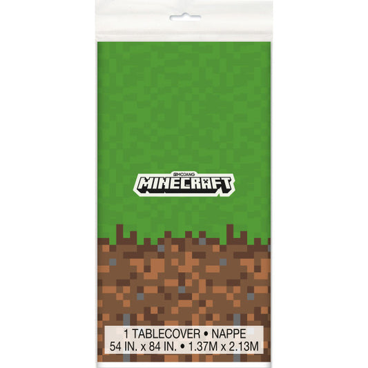 MINECRAFT PLASTIC TABLECOVER