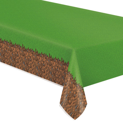 MINECRAFT PLASTIC TABLECOVER