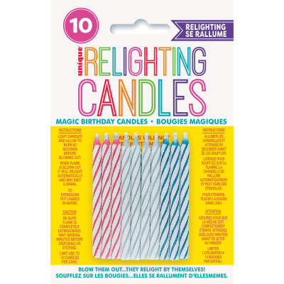 MULTICOLOR MAGIC CANDLES