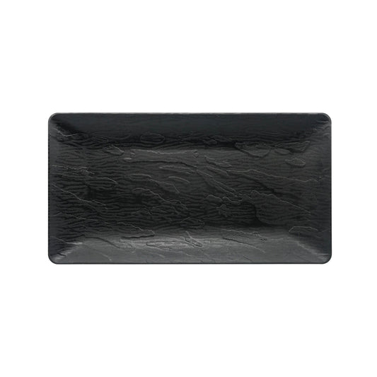 14"X6" RUGGED SLATE TRAY-BLACK