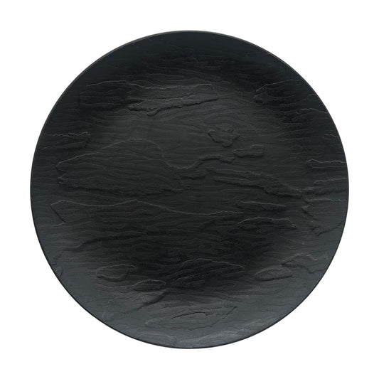9.5" RUGGED SLATE PLATES - BLAC