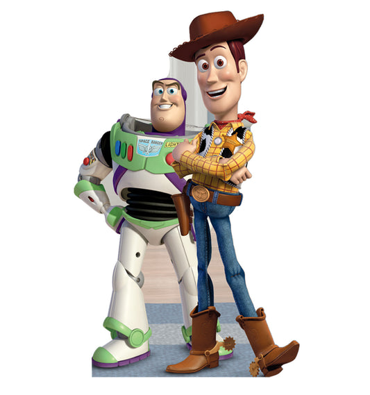 TOY STORY CB STANDUP - BUZZY & WOODY