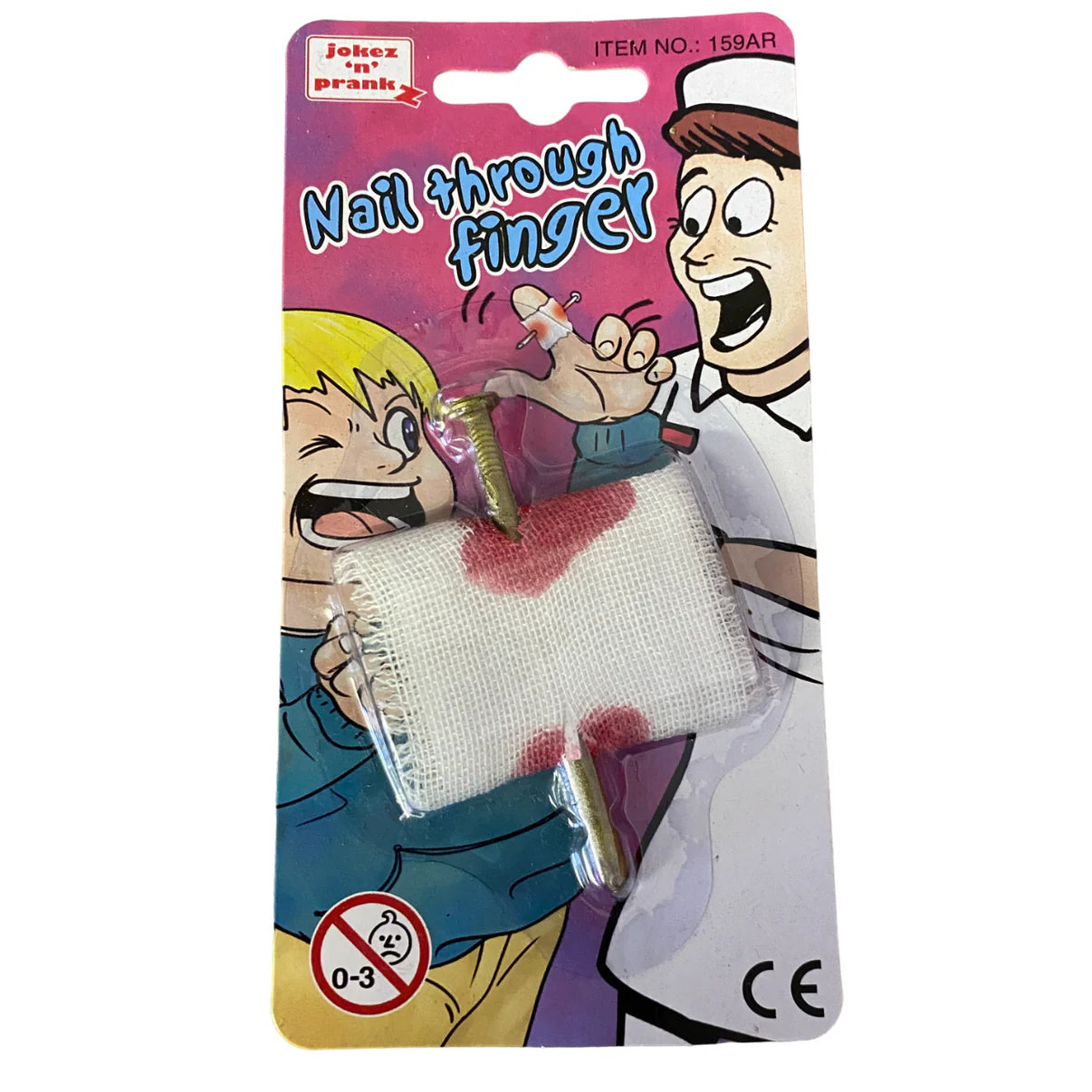 PRANKS - NAIL THROUGH FINGER