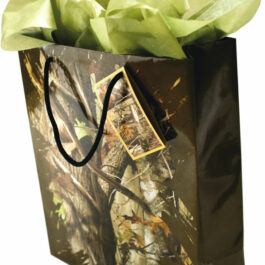 NEXT CAMO MEDIUM GIFT BAG