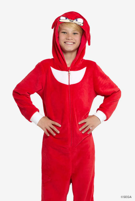 KNUCKLES (SONIC) CHILD ONESIE LRG 10-12