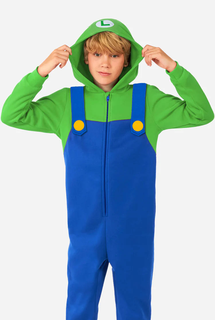 LUIGI CHILD ONSIE LARGE 10-12