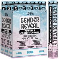 BLUE GENDER REVEAL PWDR/CNF POP