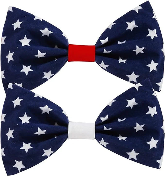 PATRIOTIC BOWTIES 2PK