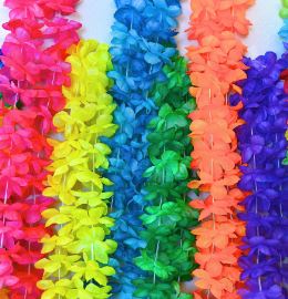 2 TONE BASIC LEI ASST COLORS