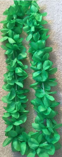 SPIRIT LEI GREEN 6CT