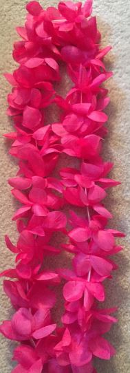 SPIRIT LEI HOT PINK 6CT